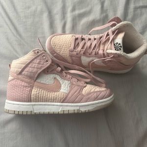 Next Nature Pink Oxford Dunks Women’s